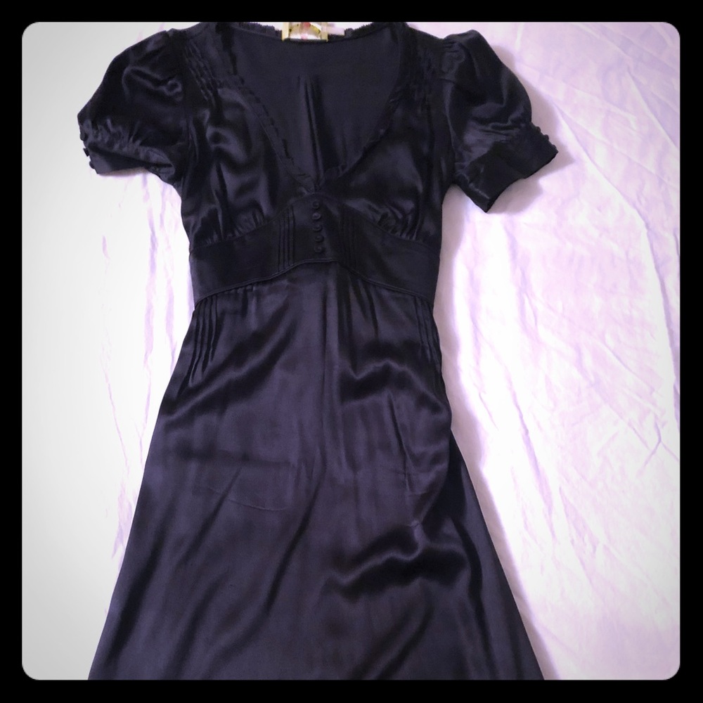 DVF silk dress